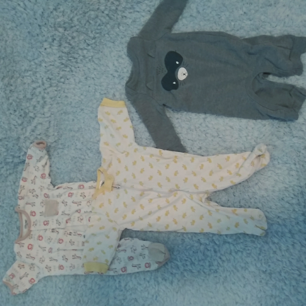 Baby Boy footie PJ's